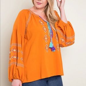 Embroidered tunic